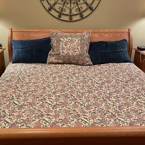 Pottery Barn King quilt - Anja Kalamkari